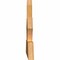 Ekena Millwork Richland Rough Sawn Timber Gable Bracket, Western Red Cedar, 60"W x 22"H x 2"D x 6"F, 9/12 Pitch GBW060X22X0206RIC00RWR - alternate 4